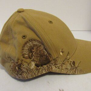 NWT Dri-Duck Wildlife Series Brown Adjustable Ball Cap Turkey Dow Agrisciences